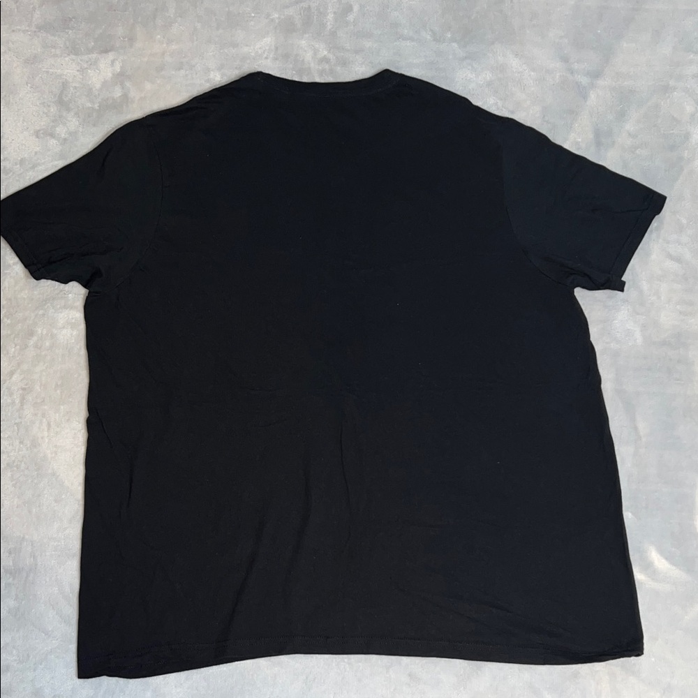 Adidas Men's Tee in Black with Gold Graphic - Picture 2 of 3